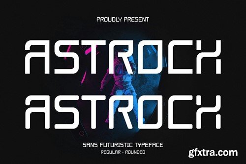 Astroch - Sans Futuristic Font X83U45J