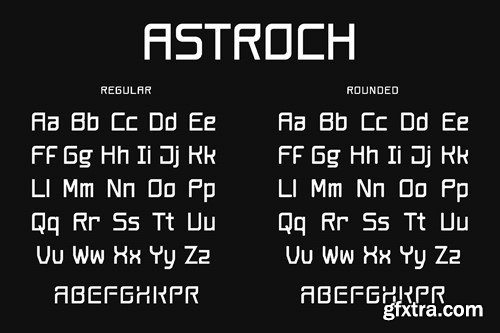 Astroch - Sans Futuristic Font X83U45J