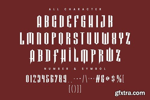 Driht Decorative Display Font NW8PEE2