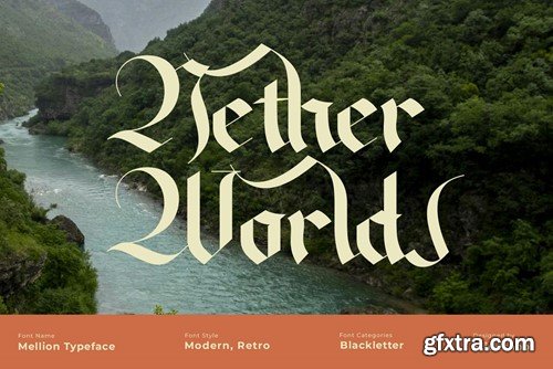 Mellion Blackletter Font VYTPTCQ