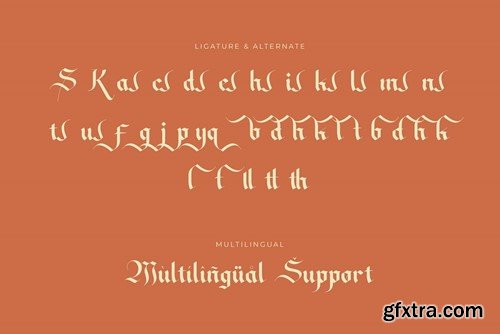 Mellion Blackletter Font VYTPTCQ