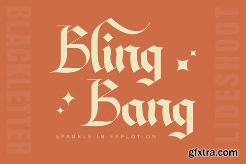 Mellion Blackletter Font VYTPTCQ