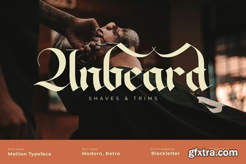 Mellion Blackletter Font VYTPTCQ