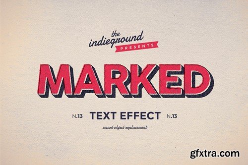 Retro Vintage Text Effect N.13 HB3V4RX