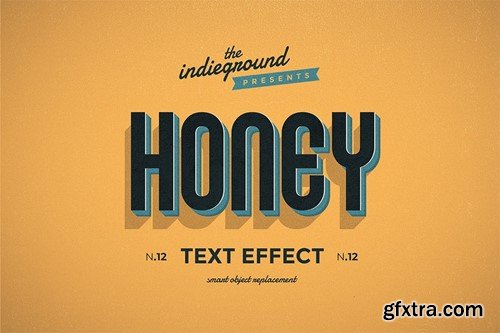 Retro Vintage Text Effect N.12 KN7YXVL