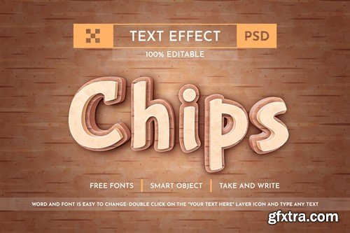 Fresh Potato - Editable Text Effect, Font Style RY939RS