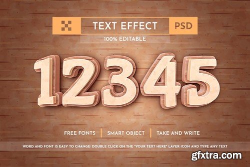 Fresh Potato - Editable Text Effect, Font Style RY939RS