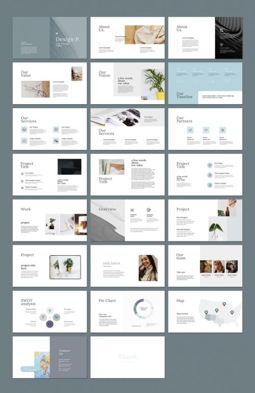 Simple Design Presentation Layout