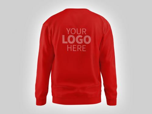 Sweatshirt Mockup - Back View