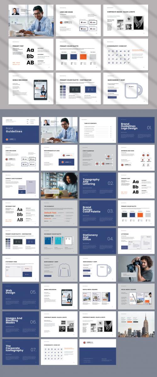 Brand Guidelines Brochure Layout