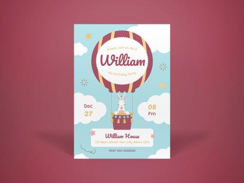 Birthday Invitation Layout