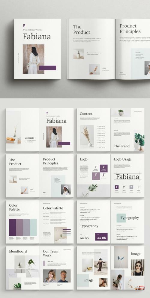 Brand Guidelines Brochure Layout