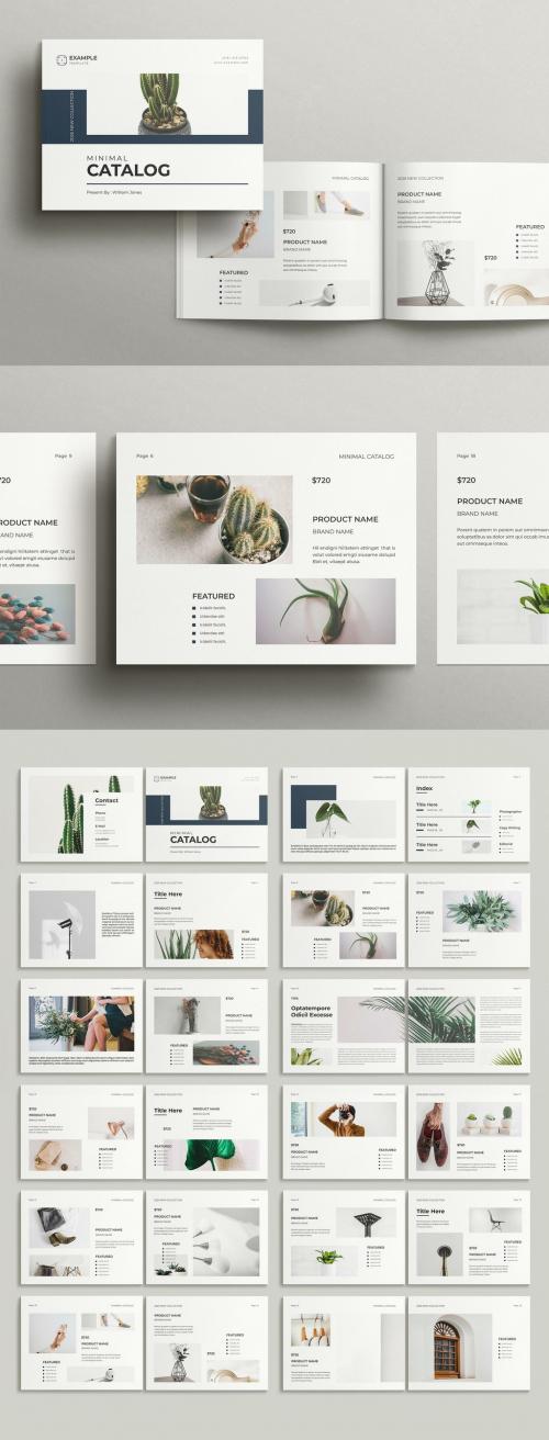 Minimal Catalog Layout Landsape