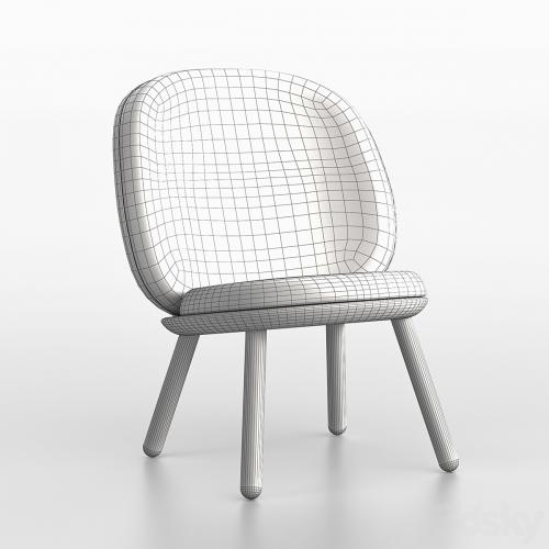 Naive Low Chair by Emko