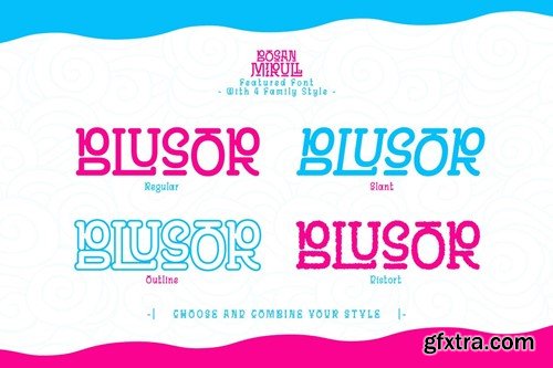 Bosan Mirull - Korean Style Font MAQHDR8