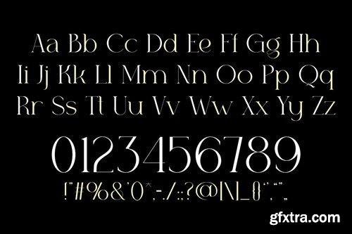 Bonita - Sleek Elegance Modern Font UVWU9QW