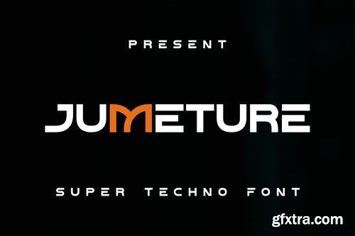 JUMETURE Font QJURHGD