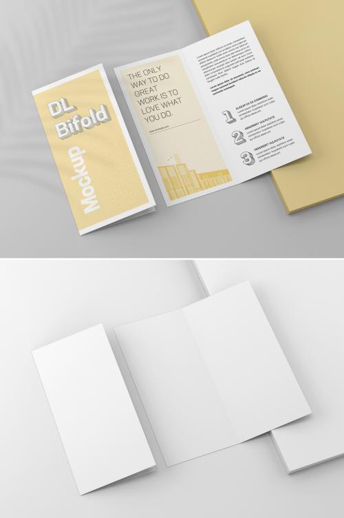 Dl Bifold Brochure Mockup