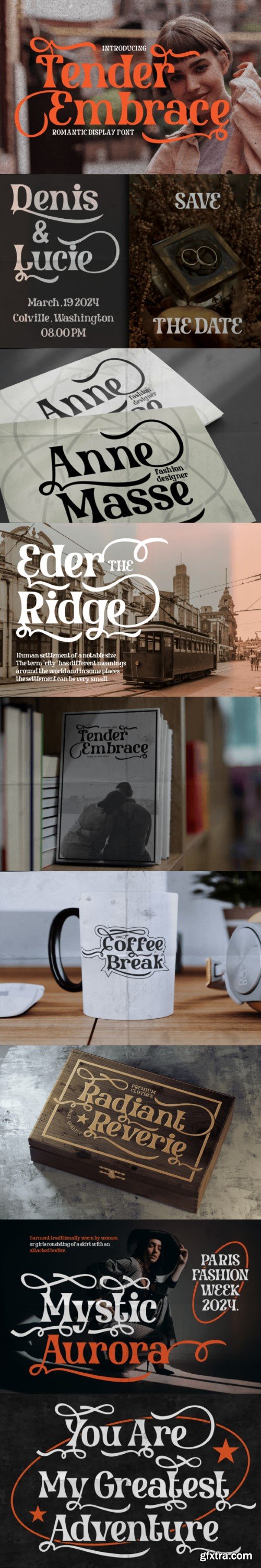 Tender Embrace Font