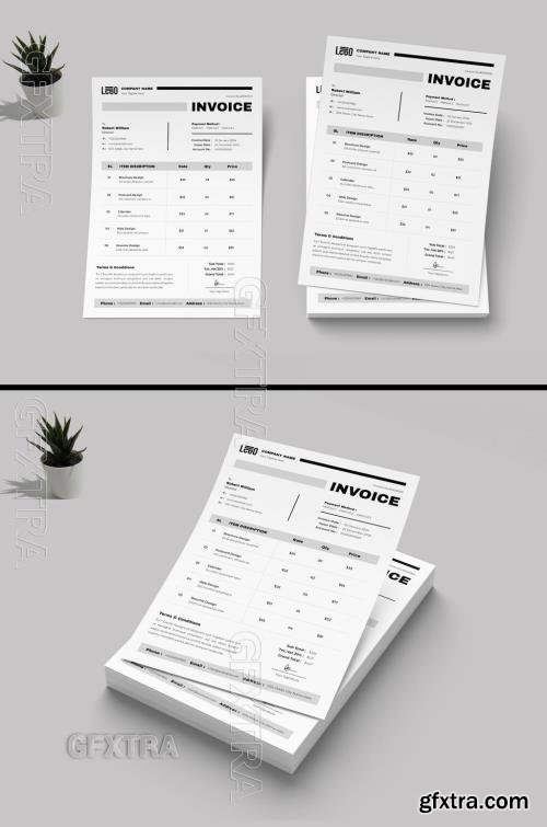 Business Invoice Template Layout 738487344