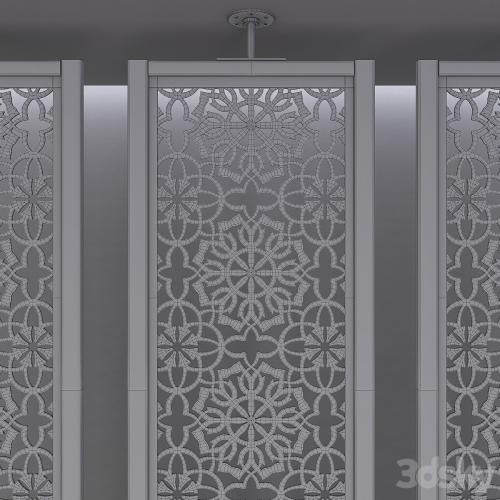 Aluminum screen Saraya