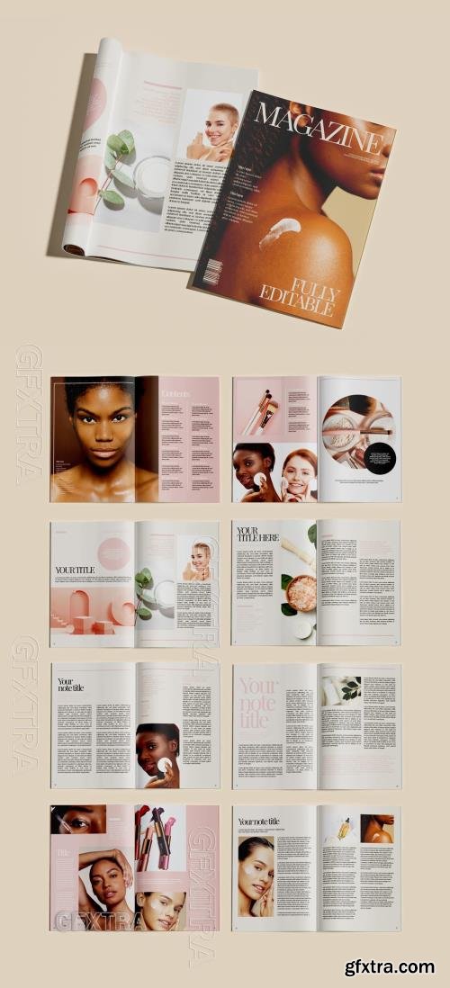 Beauty Magazine Layout 738265756