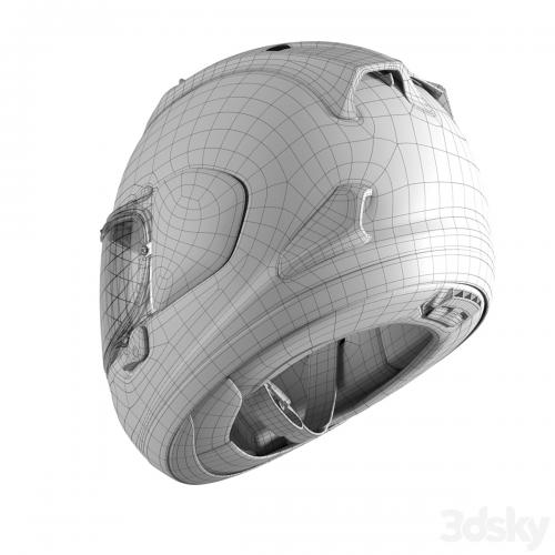 ARAI RX-7V MAZE RED / FROST BLACK motorcycle helmet