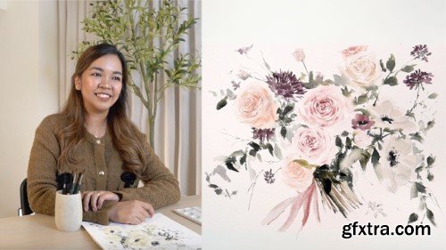 From Picture To Painting: Paint Wedding Bouquets in Watercolor