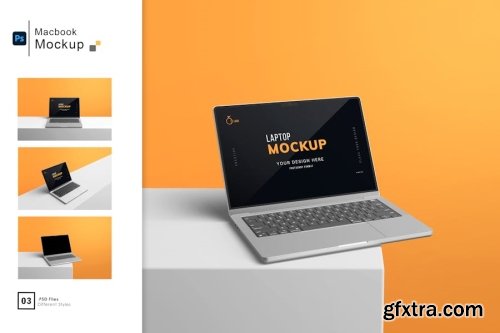 Desktop Screen Mockup Collections 13xPSD