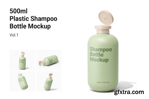 Shampoo Bottle Mockup Collections 14xPSD