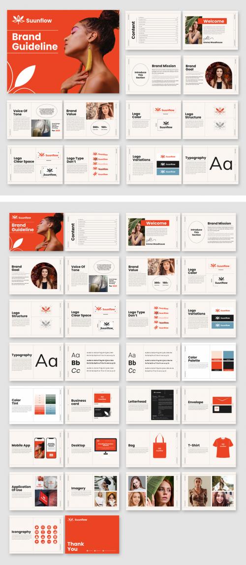 Brand Guideline Layout