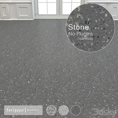 Seamless Terrazzo Stone 004