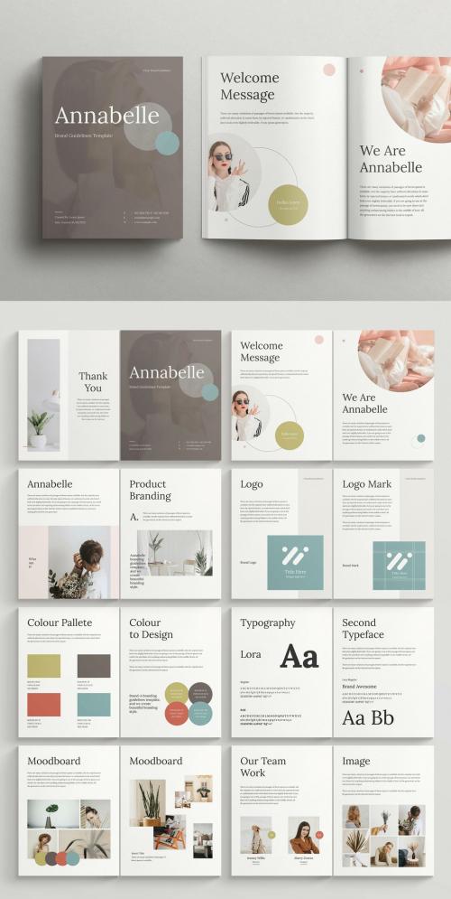 Brand Guidelines Brochure Layout