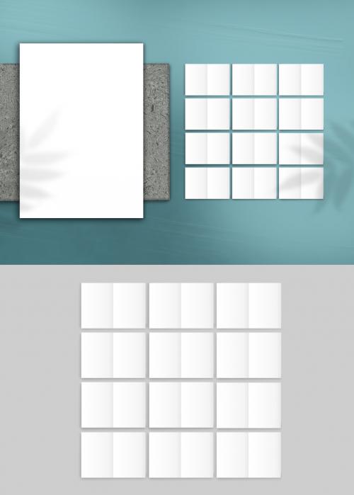 Multiple Pages Brochure Mockup