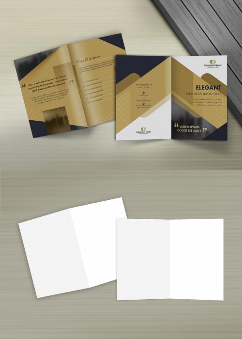 Two Page Brochure Mockup