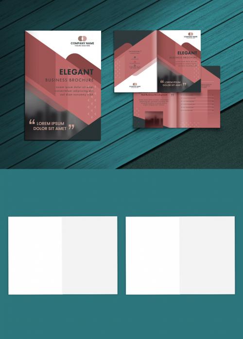 Two Page Brochure Mockup