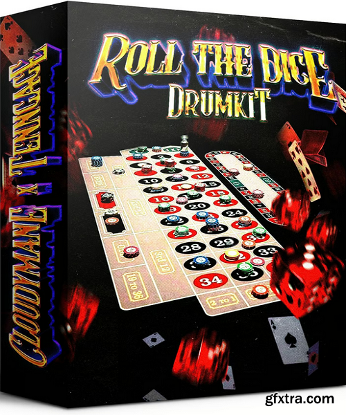 Cloudymane & Tenngage "ROLL THE DICE" DRUMKIT