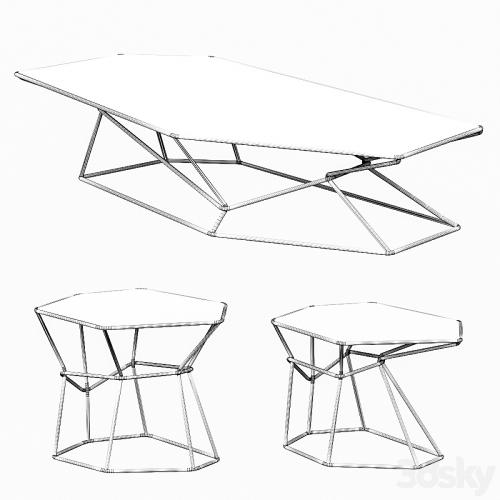 Coffee tables Rebus by Arketipo