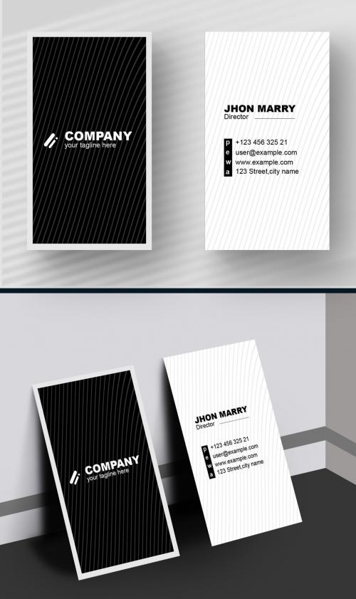 Simple Business Card Layout