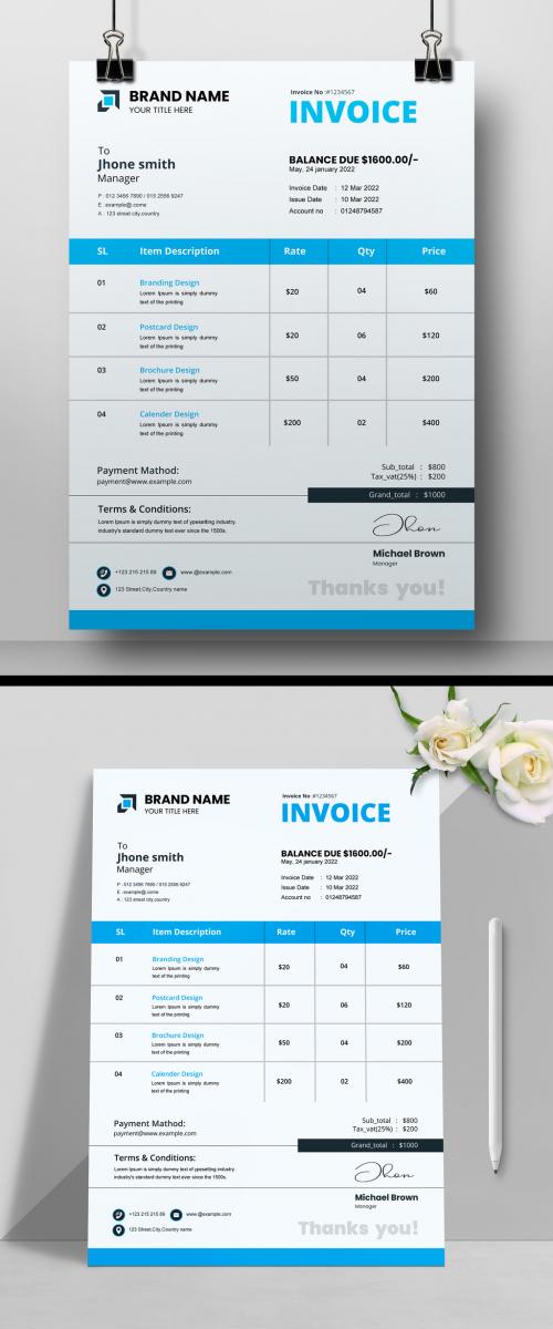 Invoice Layout