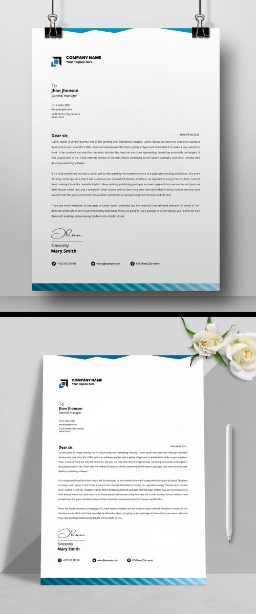 Letterhead Design Layout