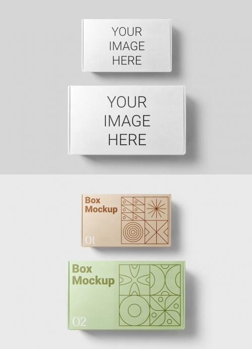 Rectangle Box Mockups