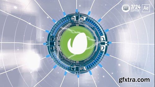 Videohive Cyber Logo Reveal 51360183