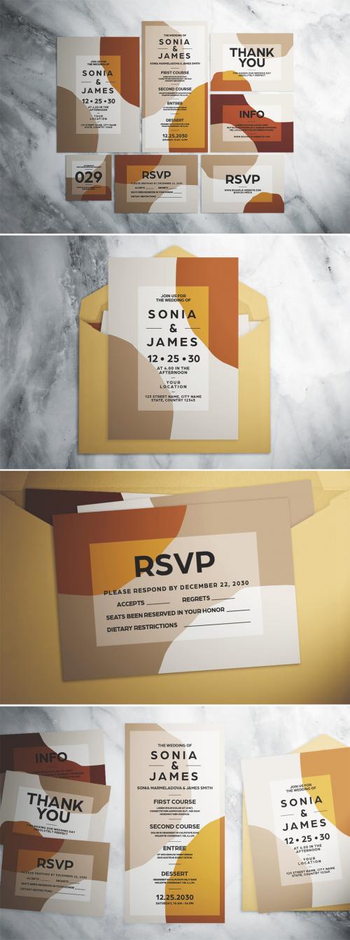 Minimalist Wedding Invitation