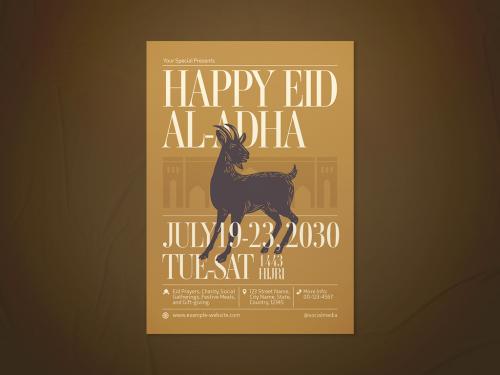 Eid Al Adha Flyer