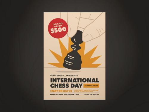 International Chess Day Flyer