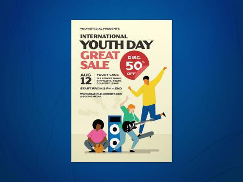 International Youth Day Flyer