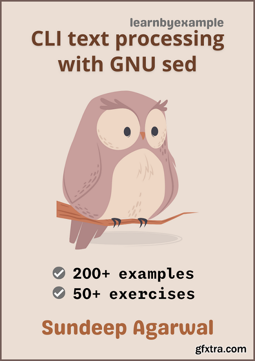 CLI text processing with GNU sed: awesome stream editor