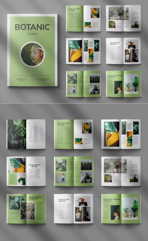 Botanic Magazine Layout