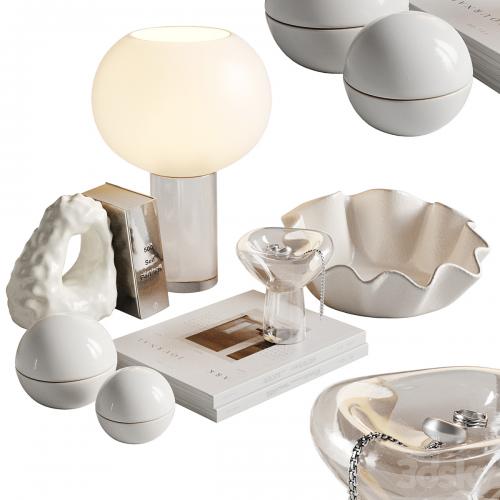 Decorative set White